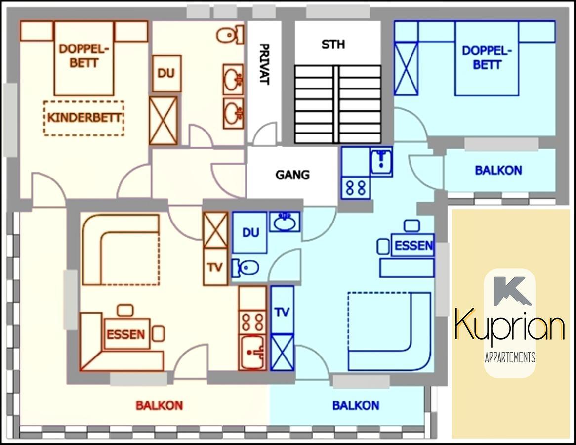 Appartements Kuprian لانغنفلد المظهر الخارجي الصورة